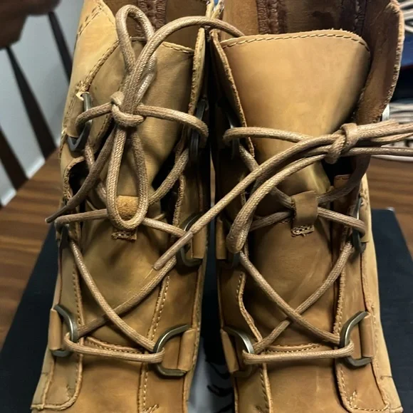Sorel Joan of Arctic Wedge II Camel Brown women’s size 8/39 - Picture 5 of 10
